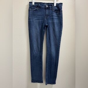 Lucky Brand Brooke Straight Jeans Stretch Denim Blue Women's 8/29
